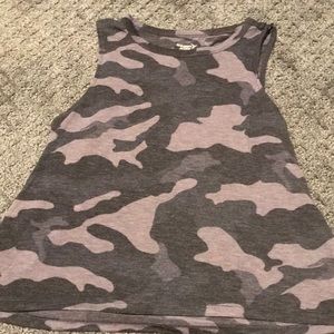 grey Camo tank
